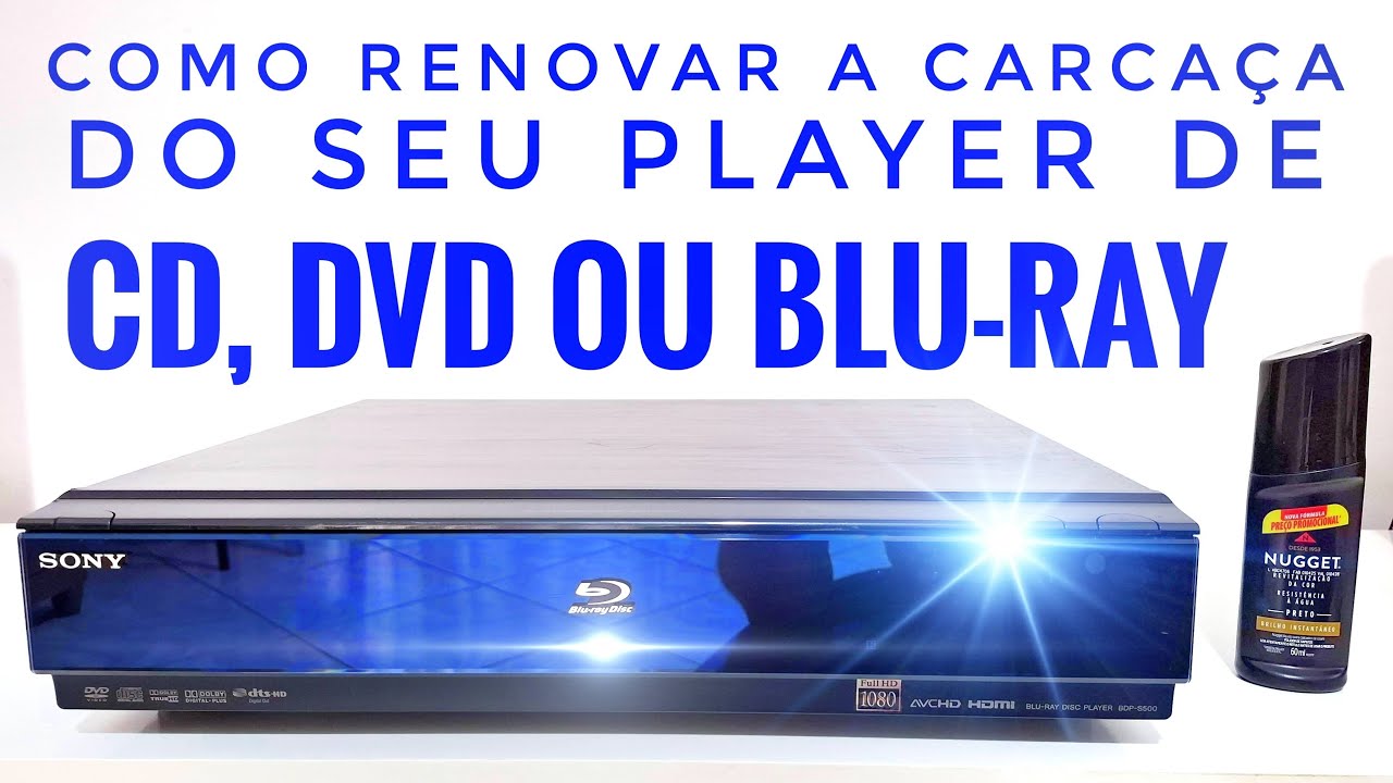 Blu-ray DVD CD再生、編集 HOW TO REFURBISH THE CASING OF YOUR CD, DVD, OR BLU-RAY PLAYER