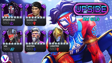 The Fastest Node 42 Spider-Woman Solo I’ve Seen: Shang-Chi, Pavitr Showcase: Upside AW 62.9 MCoC