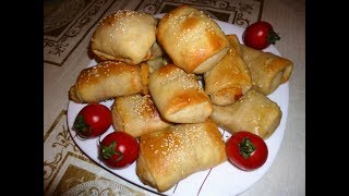 😋 ПОСТНЫЕ ПИРОЖКИ С ГОРОХОМ 😋 ПОСТНЫЕ ПИРОЖКИ С ГОРОХОМ