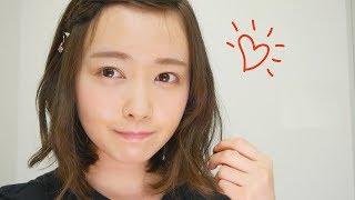 もえりん、ついにおでこを解禁してしまう。【前髪アレンジ】