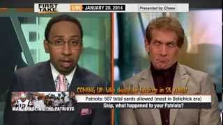 ESPN | Skip Blames Patriots Loss to Broncos Playing Dirty