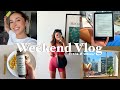 VLOG: A Wellness Filled Weekend, Reading, Healthy Meals, New Makeup