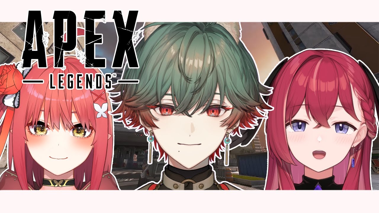 Apex】先輩2人とAPEXランクいくぞ！！【八神ツクモ/ネオポルテ】 - YouTube