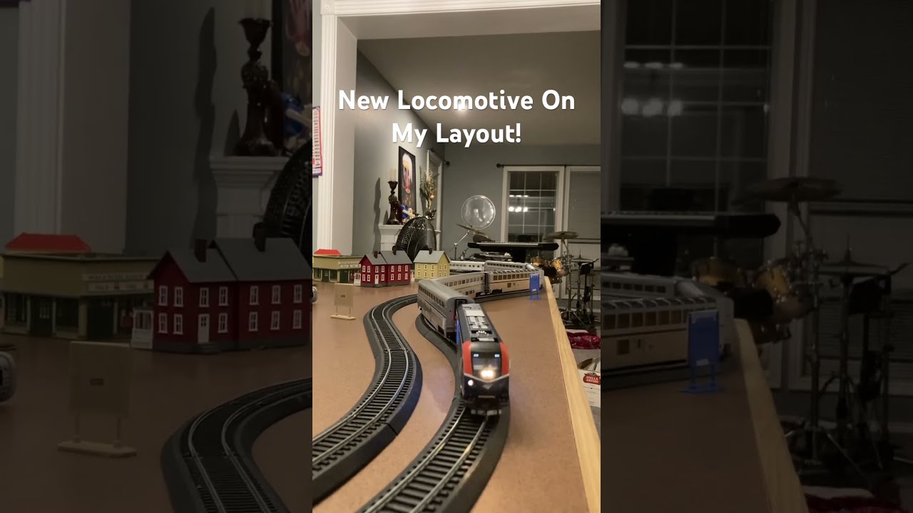 The Bachmann HO Scale Amtrak ALC 42 300 On My Layout Charger Hoscale Modeltrains