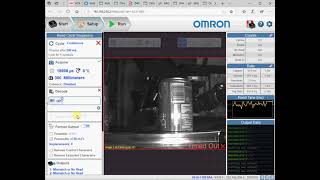 Configuration  du lecteur de code à bar MicroHawk V430 de OMRON pour les applications en mouvement