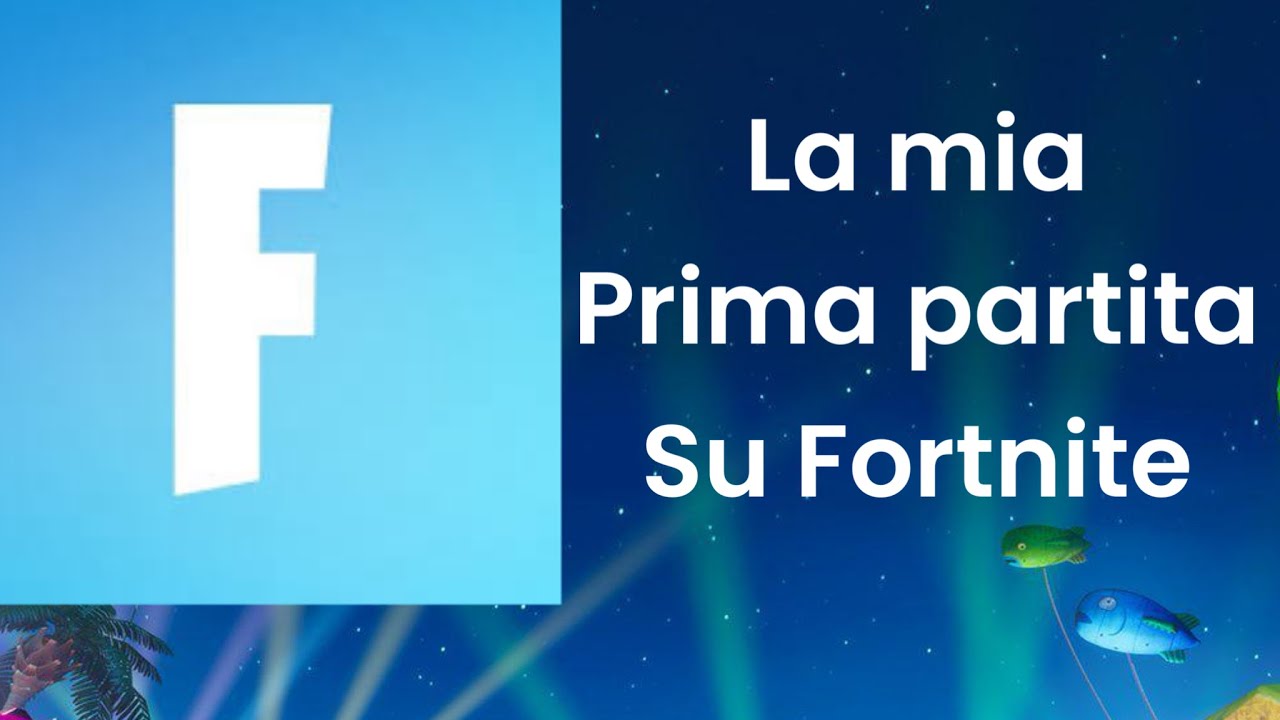 La mia prima partita su Fortnite con @Re-ale75 - YouTube