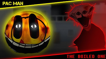 PAC-MAN Vs. The Boiled One (Analog horror) Stick Nodes Animation