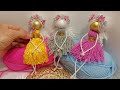 Самая Милая Маленькая КУКОЛКА - ДЕВОЧКА из Ниток - ЛЕГКО! 👧Charm doll girl made of thread ideas 👧DIY