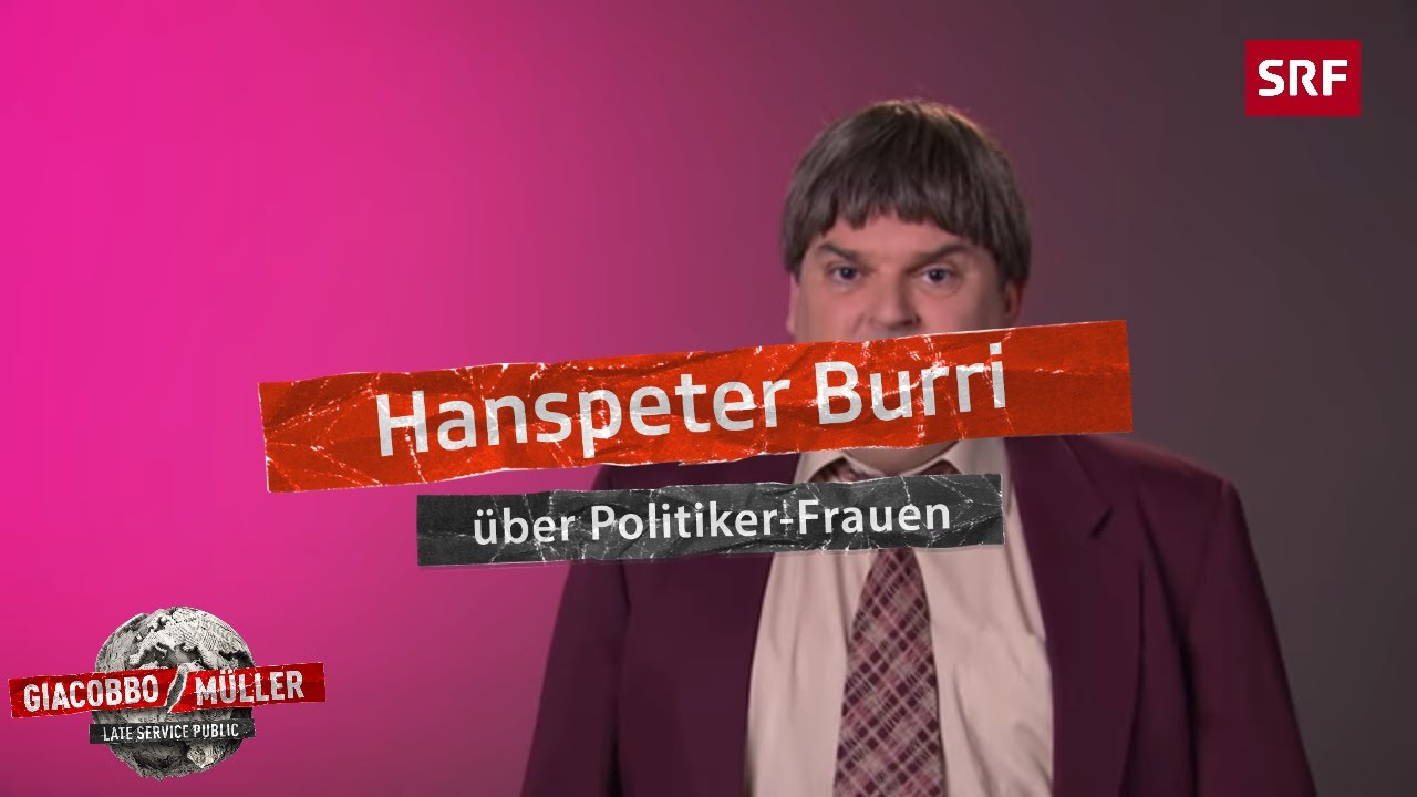 Burri über Politiker-Frauen | Giacobbo / Müller | Comedy | SRF
