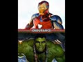 Iron Man (MCU) VS Hulk (MCU) #marveledits #ironman #hulk