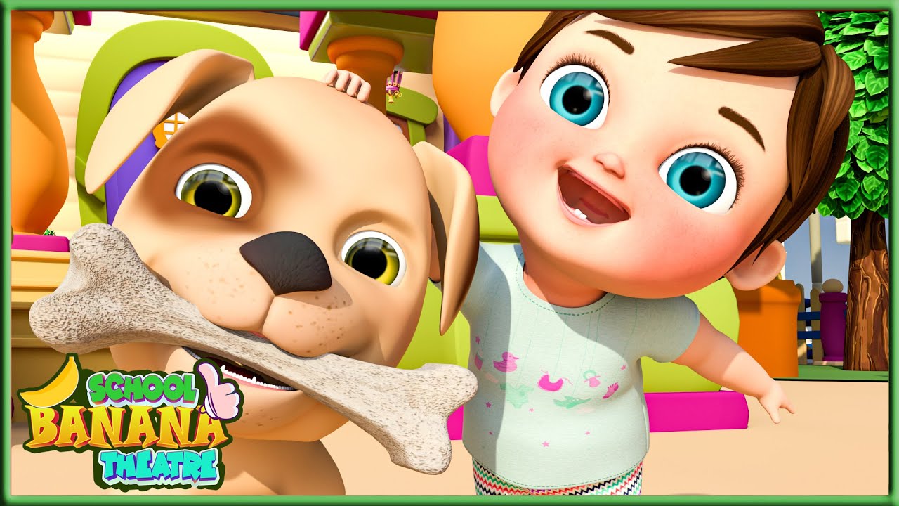 Little Puppy Song + More | ABC's Baby Nursery Rhymes - Sing with Banana |  Sign Language - YouTube