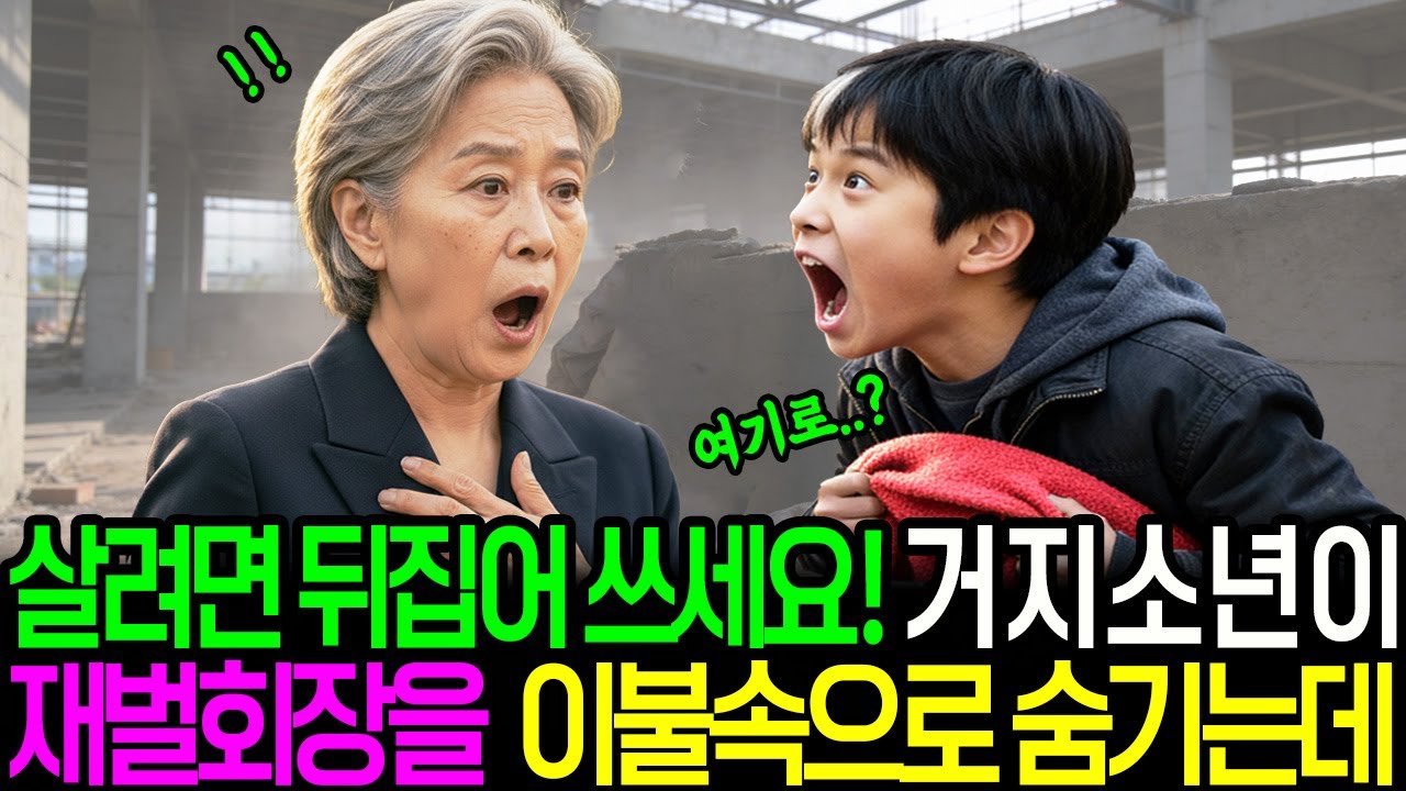 할머니, 살려면 뒤집어쓰세요. 죽을 수 있어요. 거지 소년이 재벌 회장을 이불 속으로 숨기는데..| 감동사연 | 시니어사연 | 오디오북 | 사연라디오 | 오디오드라마 |