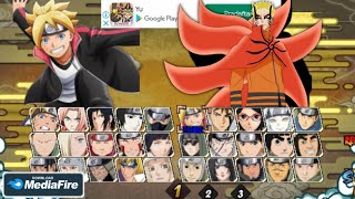 UPDATE NARUTO SENKI ULTIMATE NINJA LEGENDS SUPER FULL CHARACTER screenshot 5