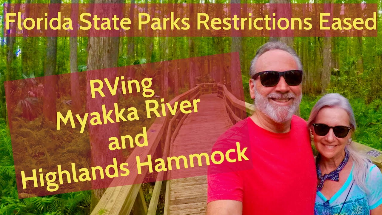Florida State Parks Open For Camping RVing Myakka River And Florida state parks open for camping rving myakka river and