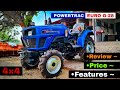 सबसे ज्यादा सुन्दर दिखने वाला ट्रैक्टर || Powertrac Euro G-28 || Full Detailed Review with Price ||