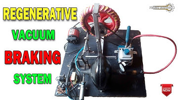 REGENERATIVE VACUUM BRAKING SYSTEM || FINAL YEAR PROJECT || PROJECT SOLUTION