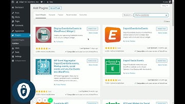 Installing the Display Eventbrite Events in WordPress (widget) Free Plugin