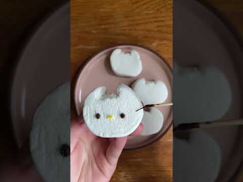 Cute Hot Chocolate Idea Hotchoclate Hellokittycafe Hellokitty Marshmallow Hotchocolatemilk 