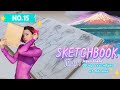 #15 Анатомия НЕ НУЖНА! Обзор японского скетчбука 2020| Sketchbook tour