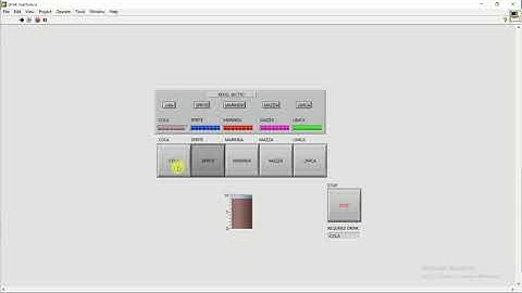 #LabVIEW -Soda machine#