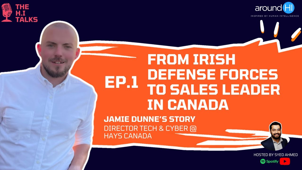 Ep.1 From Irish Defence Forces to HR Leader in Canada 