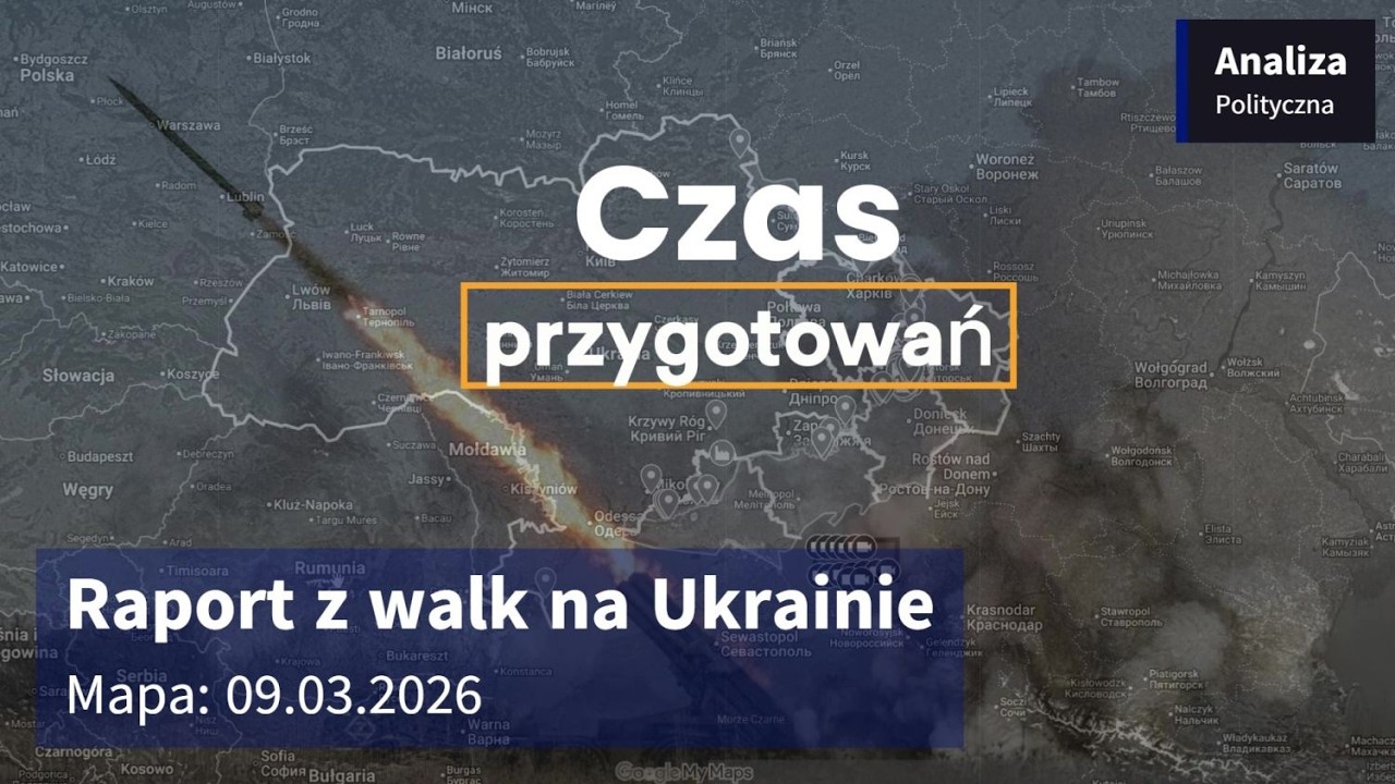Wojna na Ukrainie Mapa 09 03 2026   Czas przygotowań