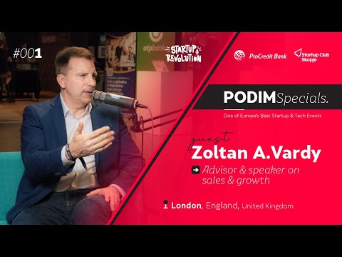 PODIM Specials | Cracking the B2B Sales Code with Zoltan A. Vardy | Startup Revolution | #001