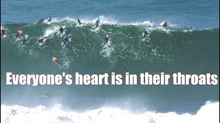 NearDeath experiences paddling out in HUGE waves