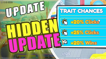 Race Clicker HIDDEN Traits UPDATE | Roblox