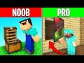 NAJLEPSZE UKRYTE BAZY NOOB vs PRO! | Zagrajmy w Minecraft !