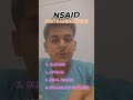 Contraindications of NSAID drugs. | Can you find what is wrong in the video comment the right one