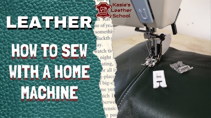 How to Sew Leather (and Other Tough Materials)