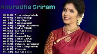 Anuradha Sriram Top Songs | Evergreen Tamil Music Collection