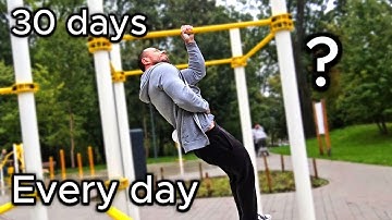 I did one arm pull ups for 30 days