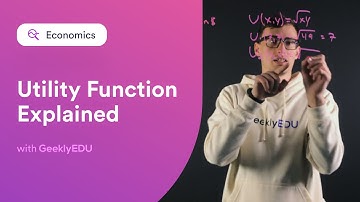 Utility Functions | Marginal Rate of Substitution & Indifference Curves