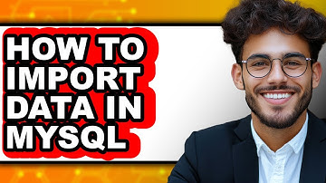How to Import Data in Mysql (only Way)