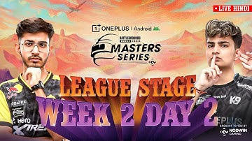 [HINDI] 2025 OnePlus Android BGMS Season 4 | League Week 2 - Day 2