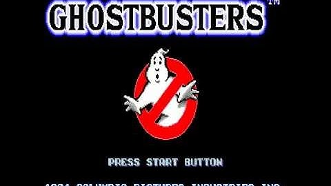 Ghostbusters SEGA Genesis Gameplay Intro