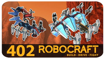 Robocraft Gameplay T7 SCORPION WALKER Revamped Table Style - Tier 7 Shieled Plasma Walker