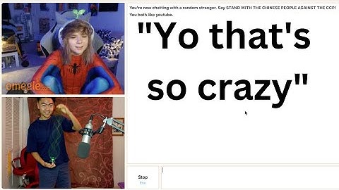 Impressing people on Omegle with Yo-Yo