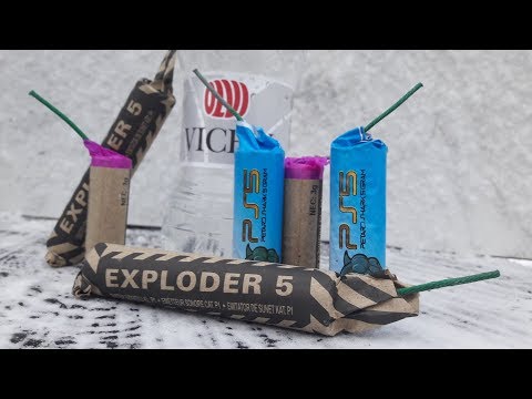 XXL Firecrackers VS Canister 🧨