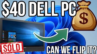 Live! Computer Hunt ep44 - $40 DELL Inspiron All in One Reaction Budget PC Flipping extra cash