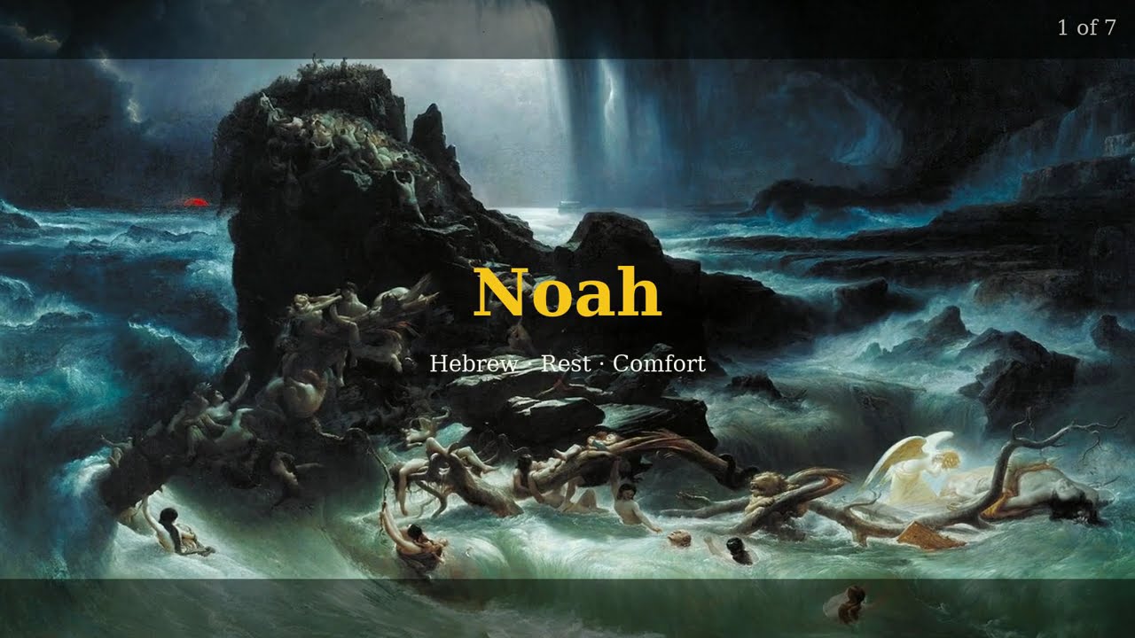 Where Does the Name Noah Come From? | 4,000 Years Old — and Still Climbing — NameWise etymology video
