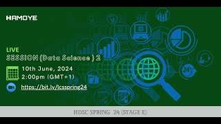 HDSC Spring '24  Live Coding Session 2 - Data Science track (stage E)