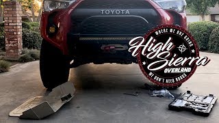 The toyota 4runner factory holes for trd skid plate seems to, over
time, run into issues with threading getting gunked up shavings and
other thi...