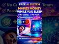 This Free AI System Scales While You Sleep #AI2026 #AIAutomation #PassiveAI #FreeAITools #AIWorkflow