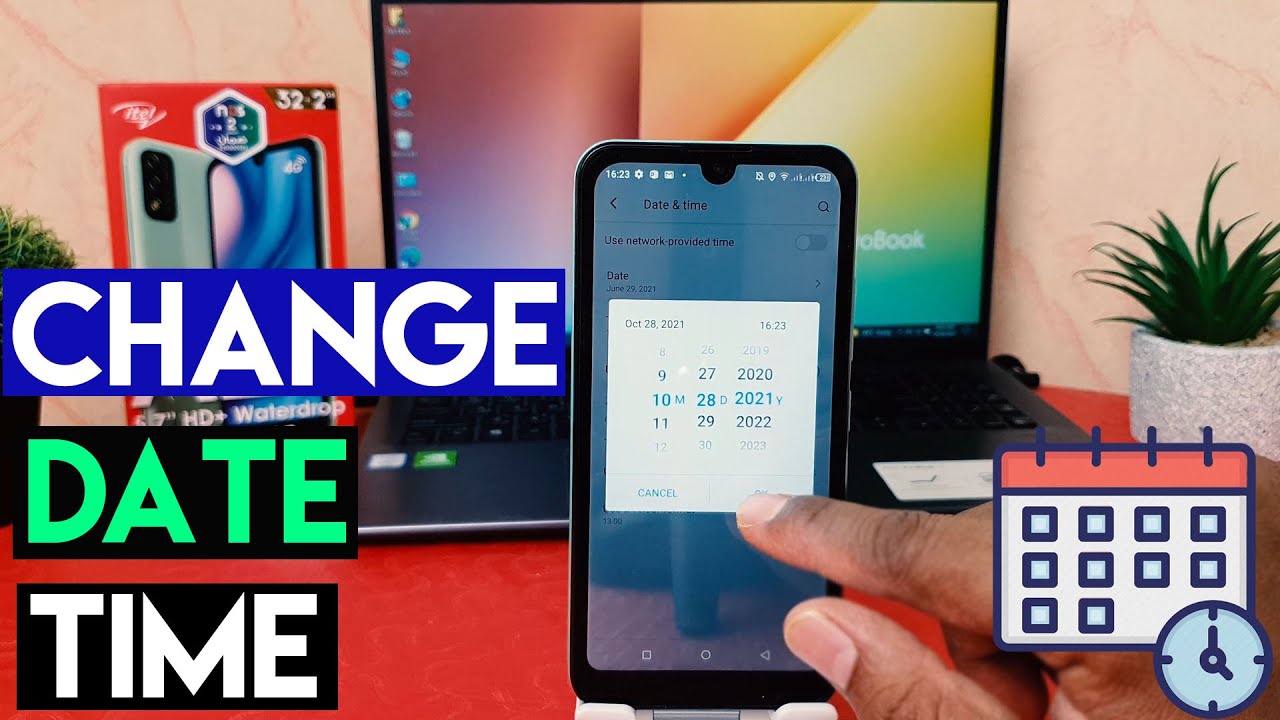 How to Change Date & Time in Itel A26 Time Zone Settings YouTube