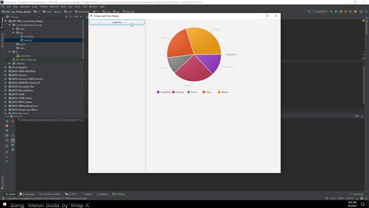 Javafx Chart Animation