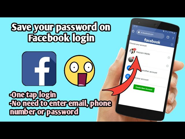 How To Save Passwords On Facebook Log In 