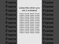 A genius finds 3 mistakes in 'Frame' 🧠 #shorts